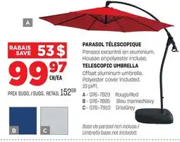 BMR PARASOL TÉLESCOPIQUE offer