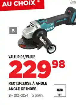 BMR RECTIFIEUSE À ANGLE offer