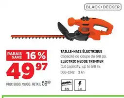 BMR TAILLE-HAIE ÉLECTRIQUE offer