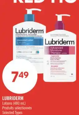 Pharmaprix LUBRIDERM Lotions (480 mL) offer