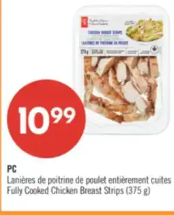 Pharmaprix PC Fully Cooked Chicken Breast Strips offer