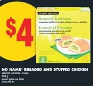 No Frills No name breaded and stuffed chicken offer