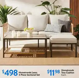 Walmart Hometrends Toss Cushion Each offer