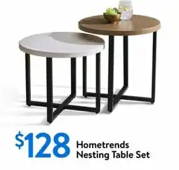 Walmart Hometrends Nesting Table Set offer