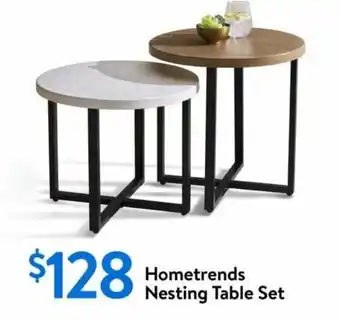 Walmart Hometrends Nesting Table Set offer