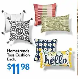 Walmart Hometrends Toss Cushion offer