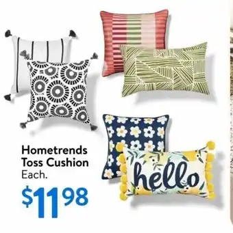 Walmart Hometrends Toss Cushion offer