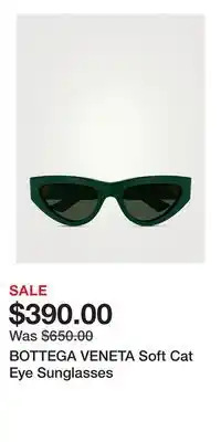 Holt Renfrew BOTTEGA VENETA Soft Cat Eye Sunglasses offer