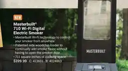 Cabela's Masterbuilt 710 Wi-Fi Digital Electric Smoker offer