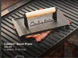 Cabela's Cabela's Bacon Press offer