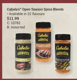 Cabela's Cabela's Open Season Spice Blends offer