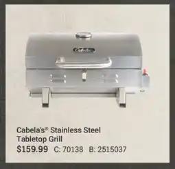 Cabela's Cabela's Stainless Steel Tabletop Grill offer