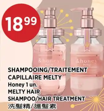 Kim Phat Honey MELTY HAIR SHAMPOO/HAIR TREATMENT offer