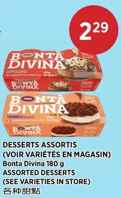 Kim Phat Bonta Divina ASSORTED DESSERTS offer