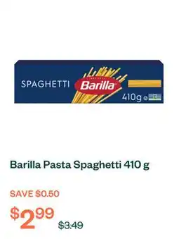 Voilà Barilla Pasta Spaghetti 410 g offer