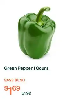 Voilà Green Pepper 1 Count offer