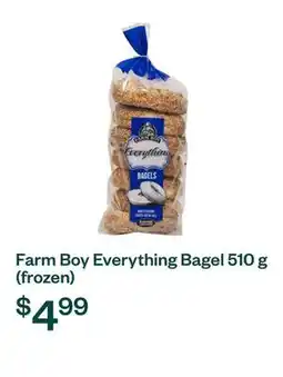 Voilà Farm Boy Everything Bagel 510 g (frozen) offer