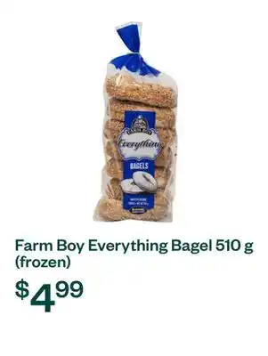 Voilà Farm Boy Everything Bagel 510 g (frozen) offer