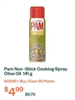 Voilà Pam Non -Stick Cooking Spray Olive Oil 141 g offer