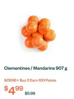 Voilà Clementines / Mandarins 907 g offer