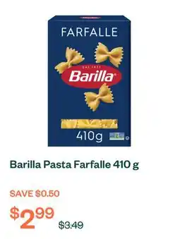 Voilà Barilla Pasta Farfalle 410 g offer