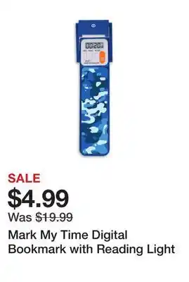 Chapters Indigo Mark My Time Digital Bookmark with Reading Light offer