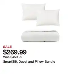 TSC Stores SmartSilk Duvet and Pillow Bundle offer