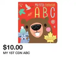 Chapters Indigo MY 1ST CDN ABC offer