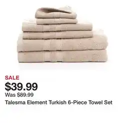 TSC Stores Talesma Element Turkish 6-Piece Towel Set offer