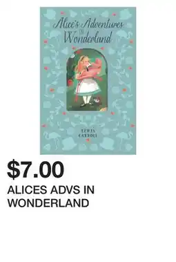 Chapters Indigo ALICES ADVS IN WONDERLAND offer