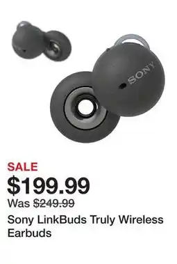 TSC Stores Sony LinkBuds Truly Wireless Earbuds offer