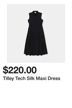 TSC Stores Tilley Tech Silk Maxi Dress offer