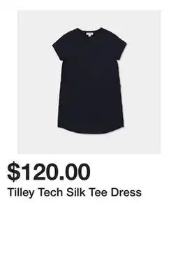 TSC Stores Tilley Tech Silk Tee Dress offer