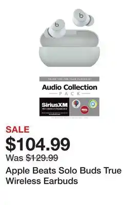 TSC Stores Apple Beats Solo Buds True Wireless Earbuds offer