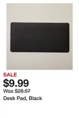 Chapters Indigo Desk Pad, Black offer