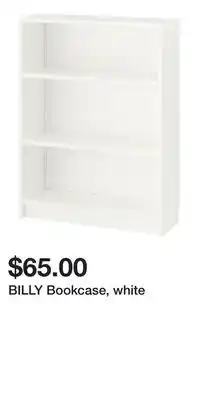 IKEA BILLY Bookcase, white offer