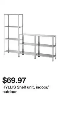 IKEA HYLLIS Shelf unit, indoor/outdoor offer