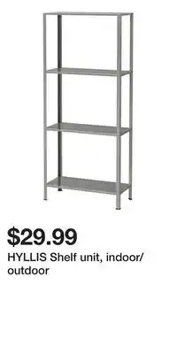 IKEA HYLLIS Shelf unit, indoor/outdoor offer