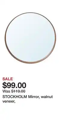 IKEA STOCKHOLM Mirror, walnut veneer offer