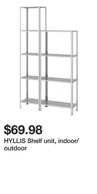 IKEA HYLLIS Shelf unit, indoor/outdoor offer