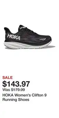 Sport Chek HOKA Women's Clifton 9 Running Shoes offer