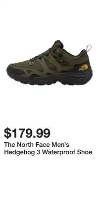 Sport Chek The North Face Men's Hedgehog 3 Waterproof Shoe offer