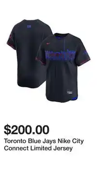 Sport Chek Toronto Blue Jays Nike City Connect Limited Jersey offer