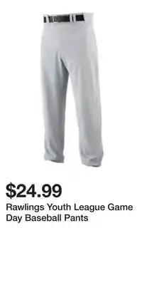 Sport Chek Rawlings Youth League Game Day Baseball Pants offer