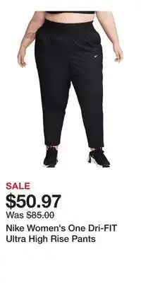 Sport Chek Nike Women's One Dri-FIT Ultra High Rise Pants offer