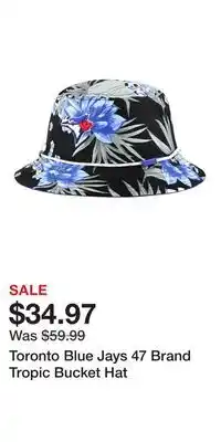 Sport Chek Toronto Blue Jays 47 Brand Tropic Bucket Hat offer