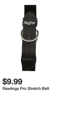 Sport Chek Rawlings Pro Stretch Belt offer