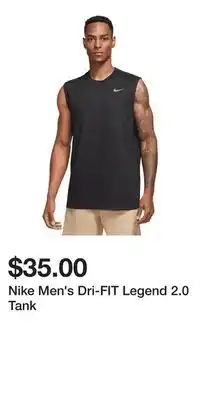 Sport Chek Nike Men's Dri-FIT Legend 2.0 Tank offer