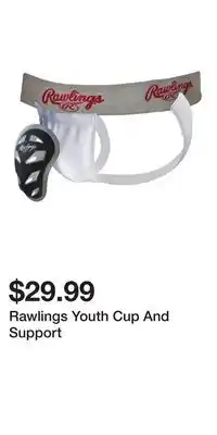 Sport Chek Rawlings Youth Cup And Support offer