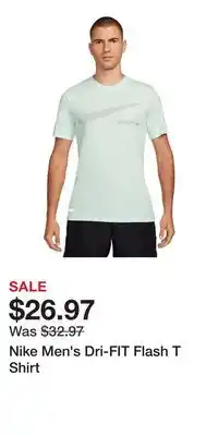 Sport Chek Nike Men's Dri-FIT Flash T Shirt offer